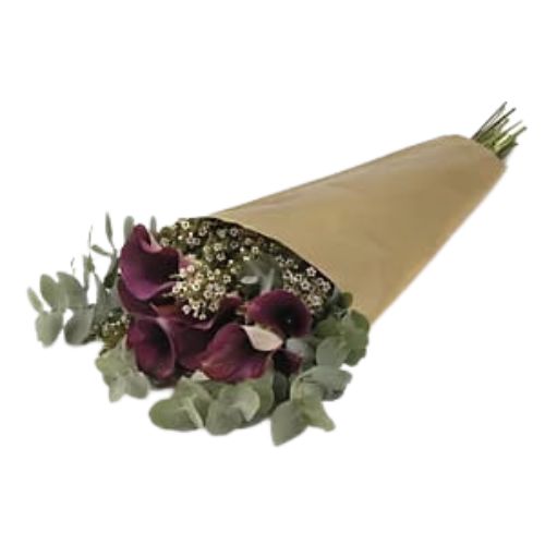 articulo001 Arreglo de flores naturales con 10 rosas