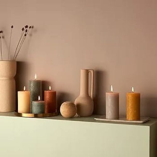 articulo002 Set de 6 velas para decoración