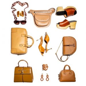 Carteras de color beige